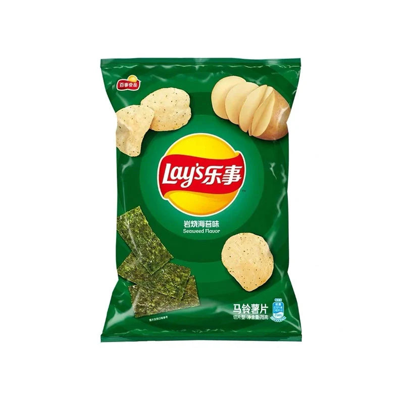 Lays Japanese Rock SeaWeed - TAIWAN (22 COUNT)