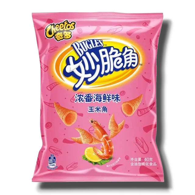 Cheetos Cajun Shrimp Bugles - TAIWAN (30 COUNT)