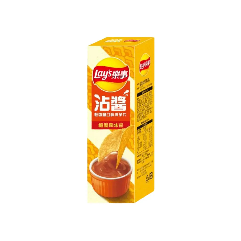 Lays Zingy Sweet & Sour Sauce- TAIWAN (12 COUNT)