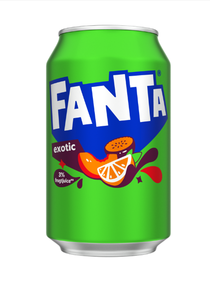 Fanta Tropical Exotic Can - SERBIA (24 COUNT)