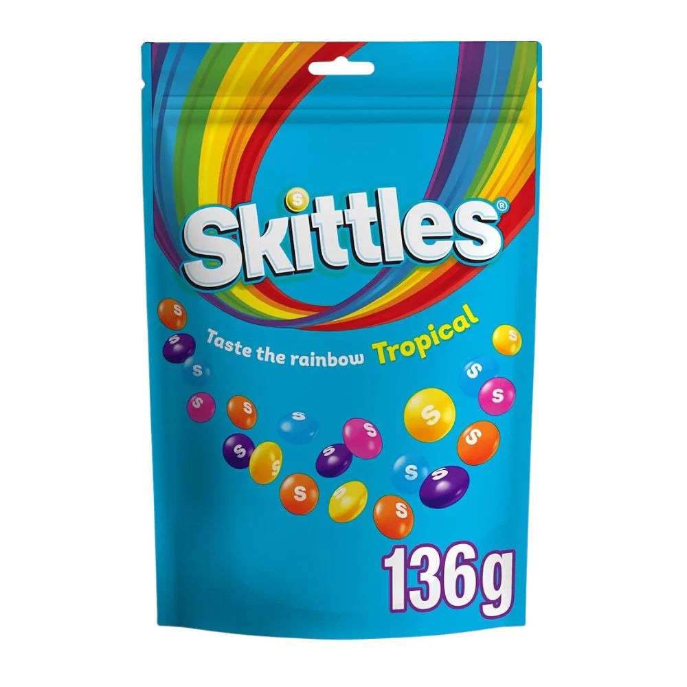 NEW Skittles Big Tropical Bites - UK (15 COUNT)