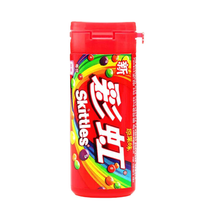 Skittles Fruit Blast Tubes - TAIWAN (12 COUNT)