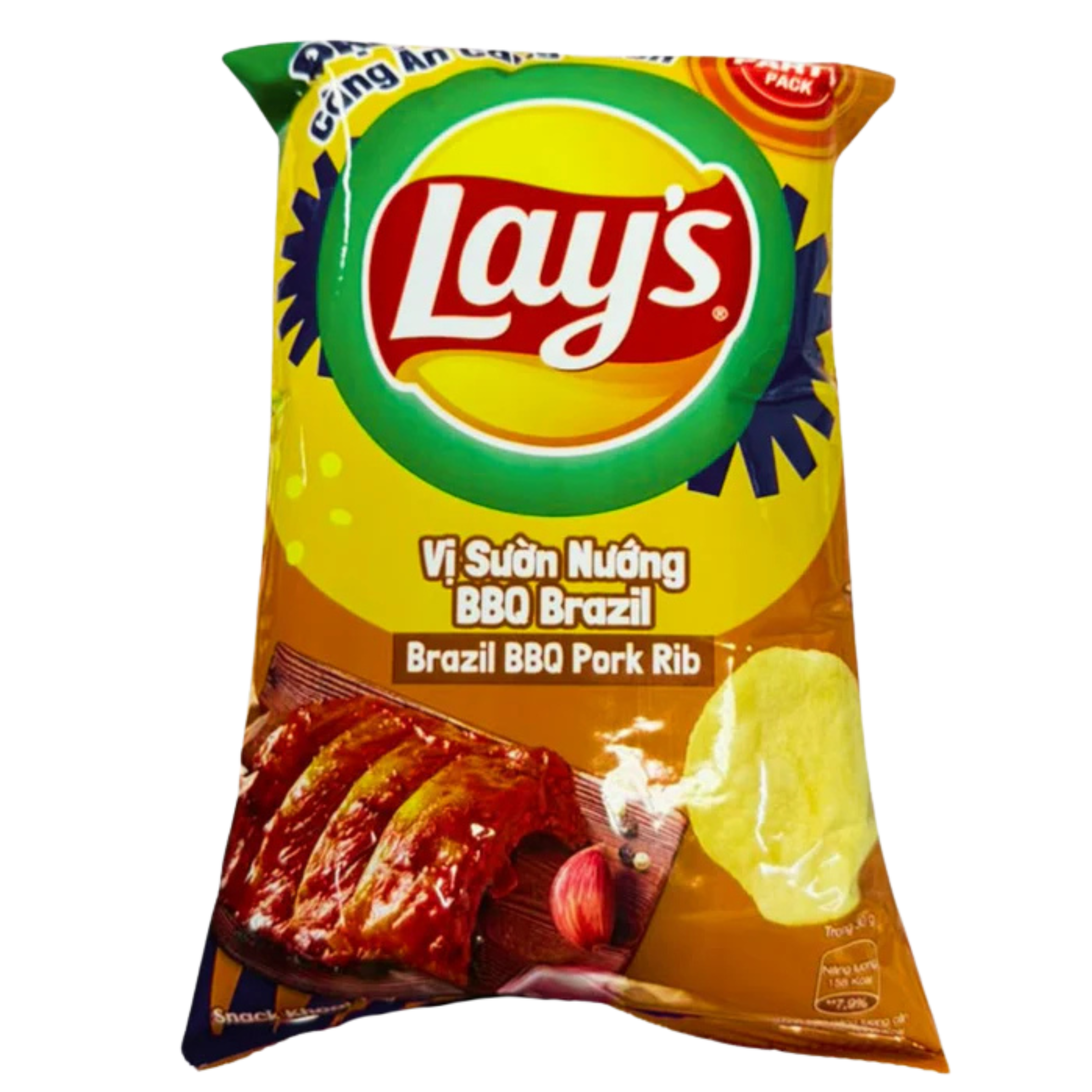 Lays Brazil BBQ Pork Rib FIFA World Cup 2026- VIETNAM (40 COUNT)