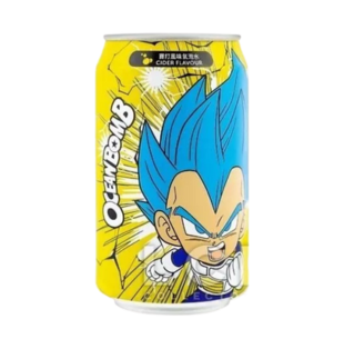 Dragon Ball Vegeta Apple Cider Can - TAIWAN (24 COUNT)