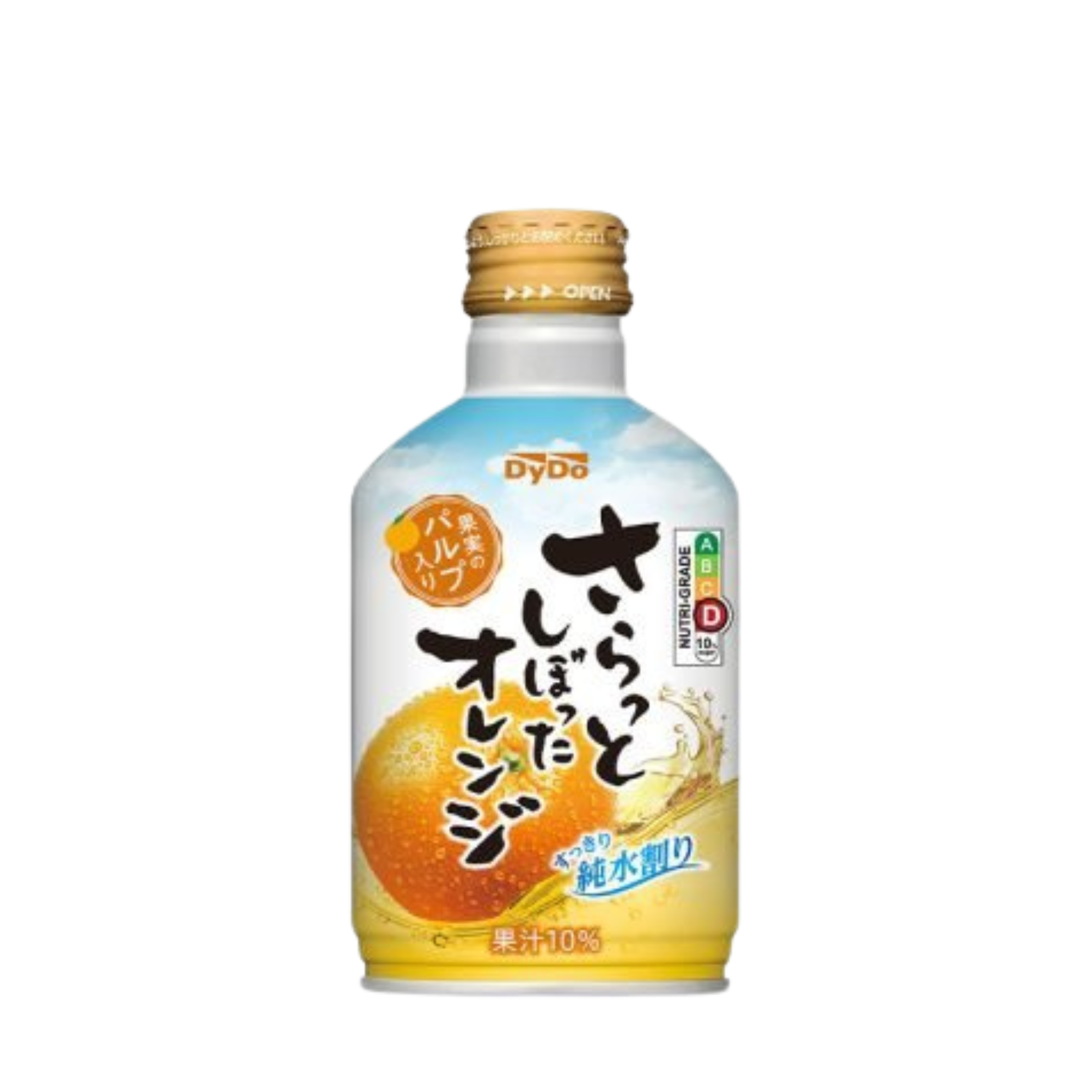 DyDo Aluminum Orange Cream Juice - JAPAN (24 COUNT)