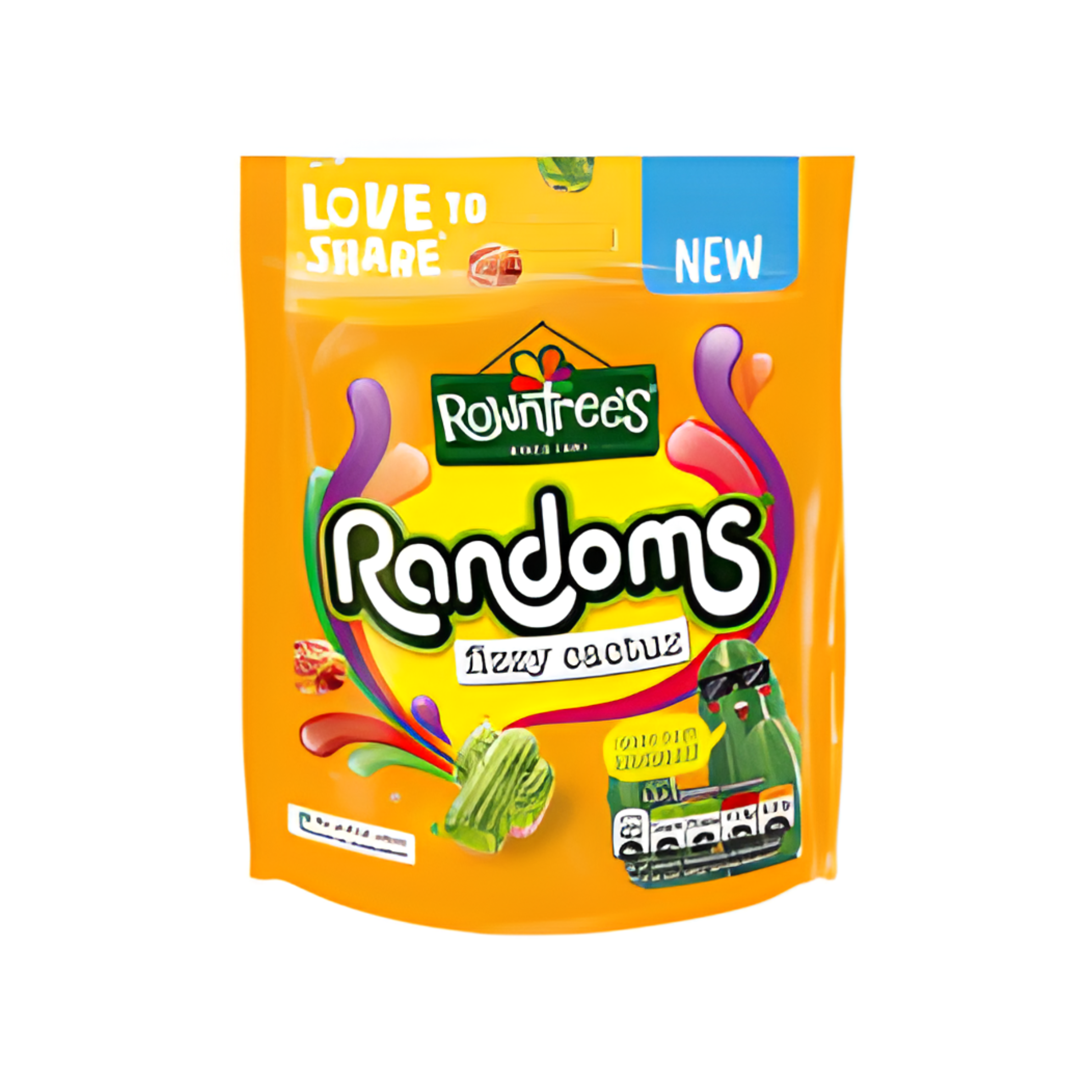 Rowntree's Fizzy Cactus - ENGLAND (10 COUNT)