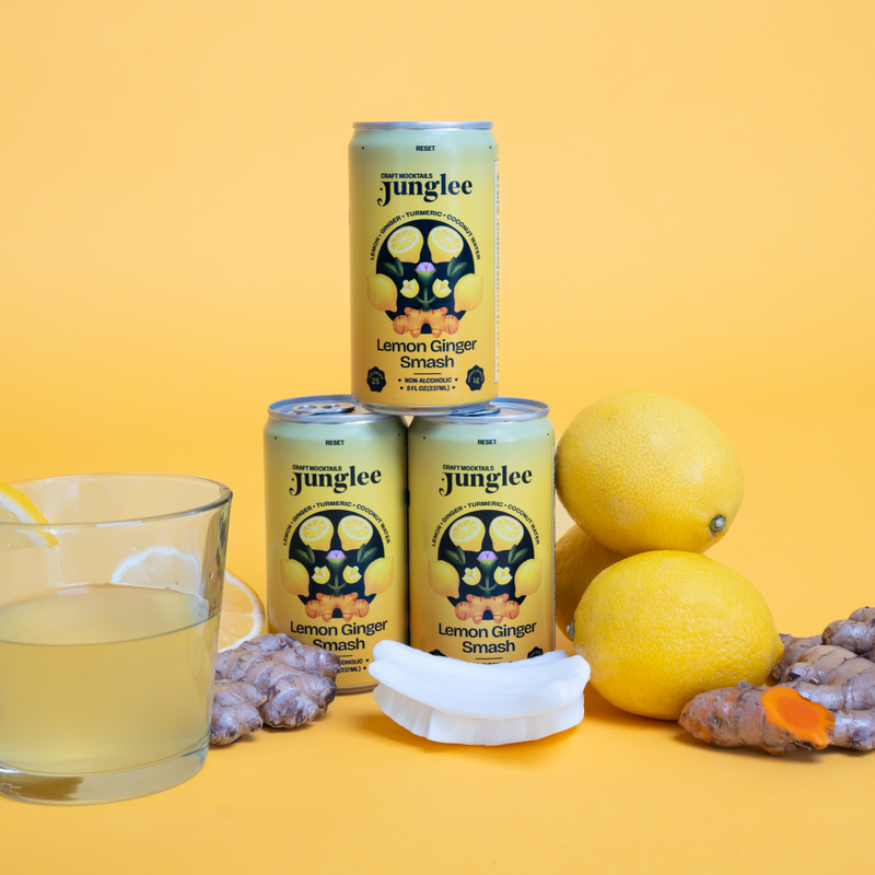 JUNGLEE Lemon Ginger Smash - INDIA (24 COUNT)