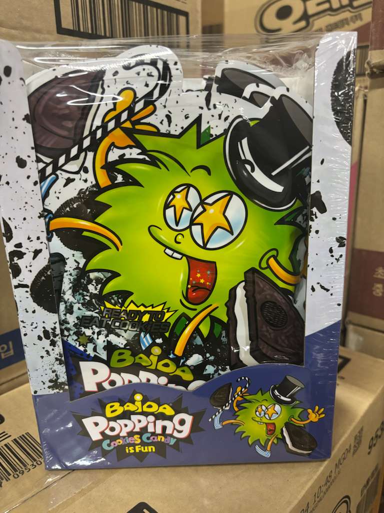 Bada Popping Candy Milk & Cookies - TAIWAN (12 COUNT)