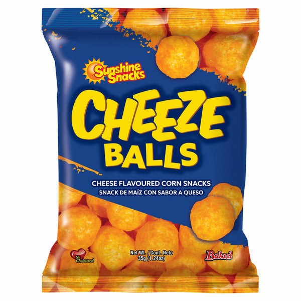 Sunshine Cheeze Balls - TRINIDAD & TOBAGO (24 COUNT)