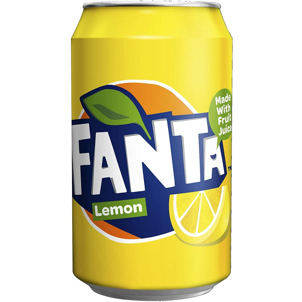 Fanta Citrus Lemon UK - (24 COUNT)