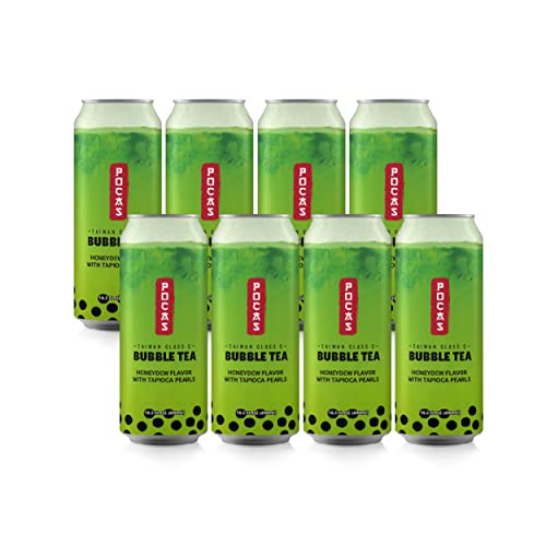 Pocas Bubble Tea Honeydew - TAIWAN (24 Count)
