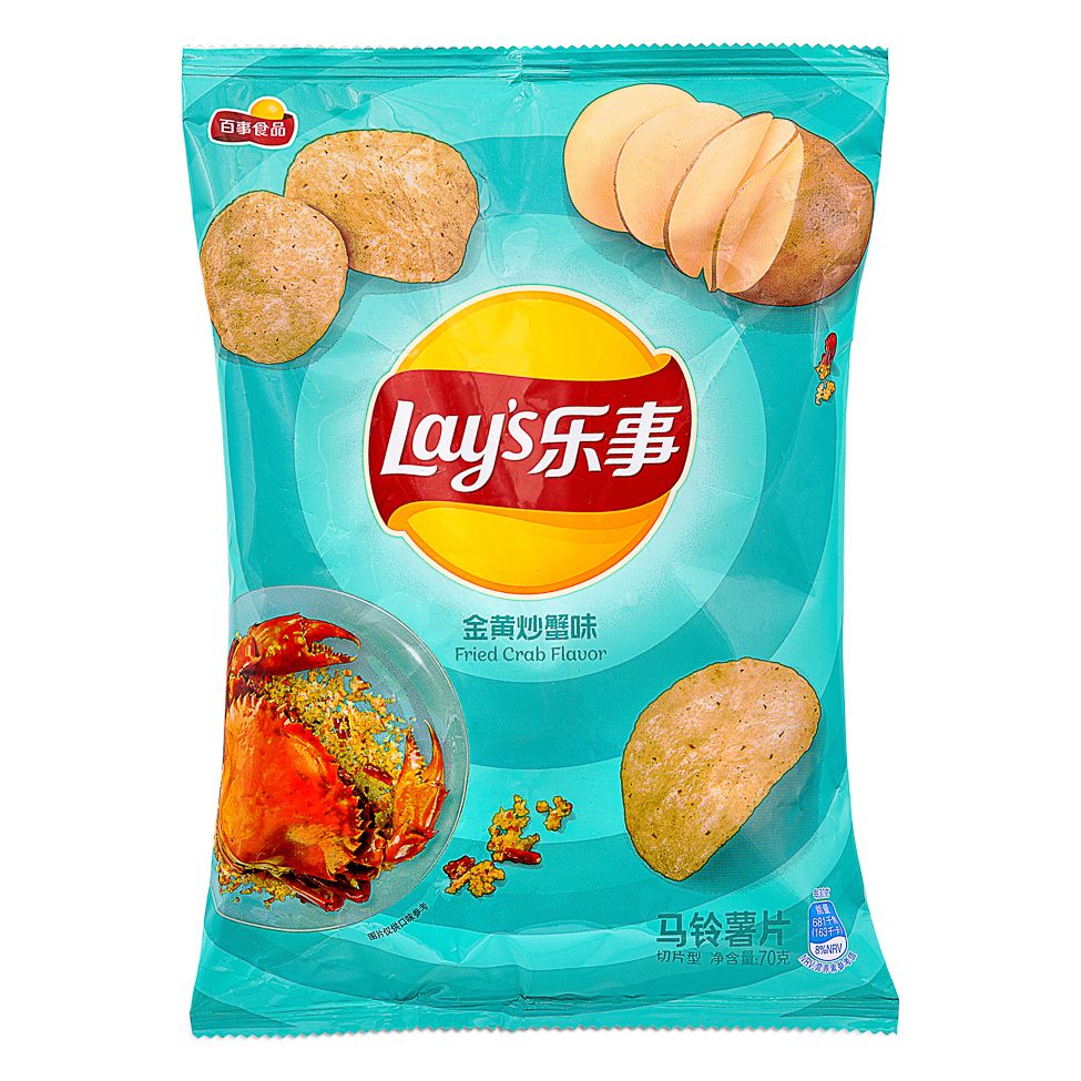 Lays Fried Crab - TAIWAN (22 COUNT)