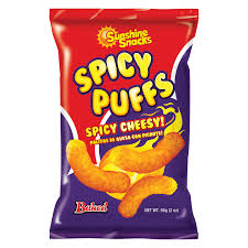 Sunshine Spicy Cheese Puffs - TRINIDAD & TOBAGO (24 COUNT)