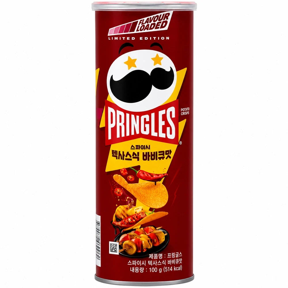 Pringles Spicy Texas BBQ - KOREA (12 COUNT)