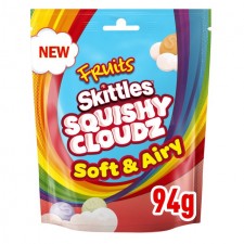Skittles Cloudz Soft Fruit Squishy - UK (15 COUNT)