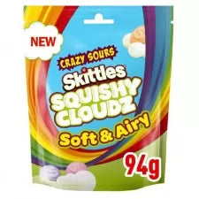 Skittles Cloudz Soft Sour Squishy - UK (15 COUNT)