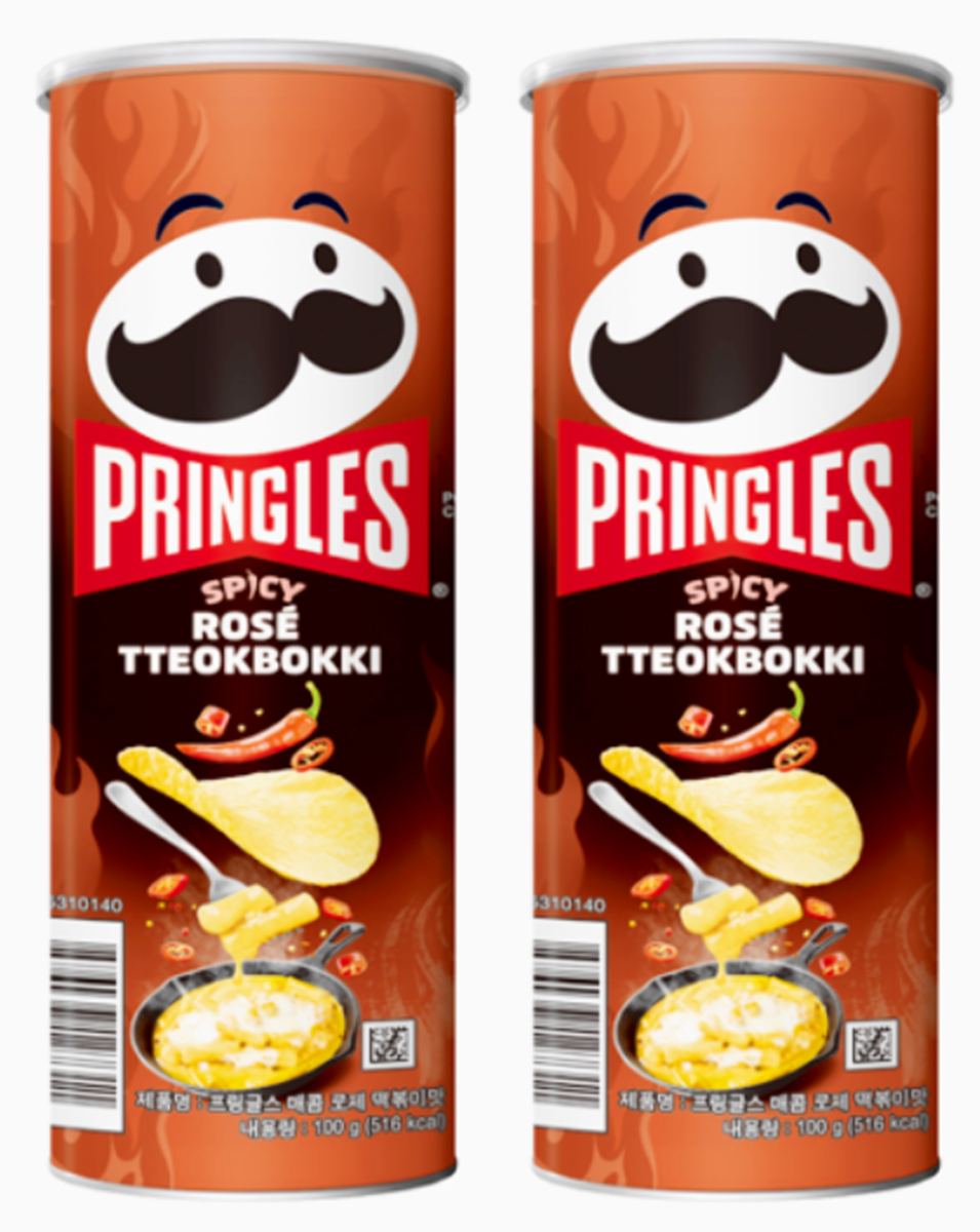 Pringles Spicy Rose Tteokbokki - KOREA (12 count)