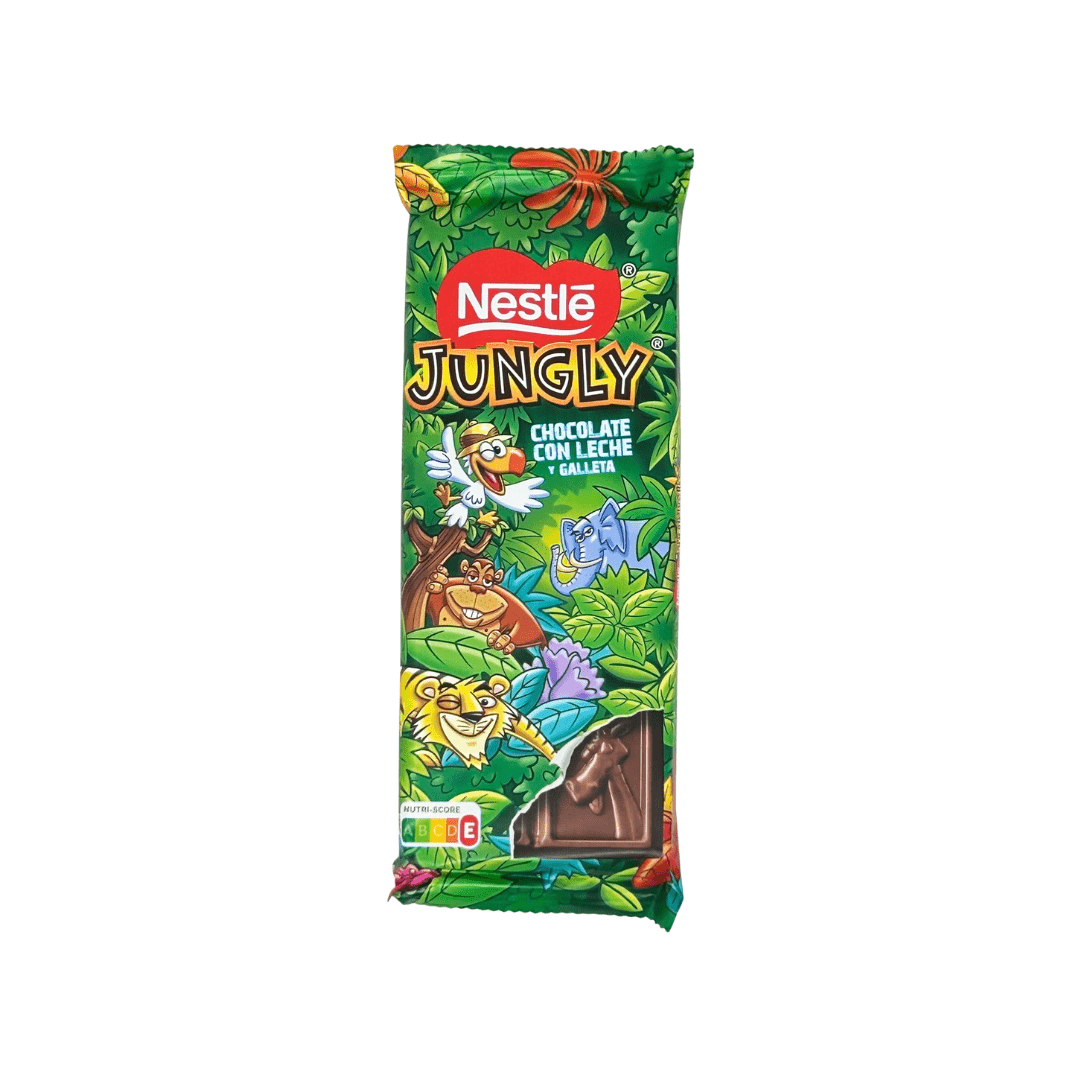 Nestle Jungly Milk and Cookies Chocolate - SPAIN (19 COUNT)