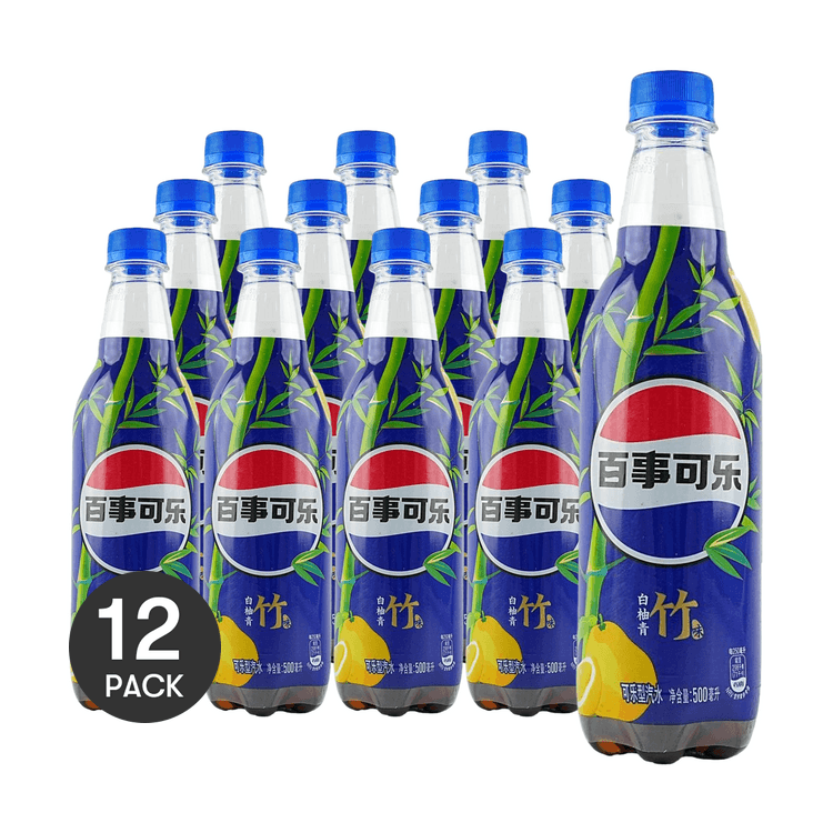 Pepsi Palm Pomelo Bamboo - TAIWAN (12 COUNT)