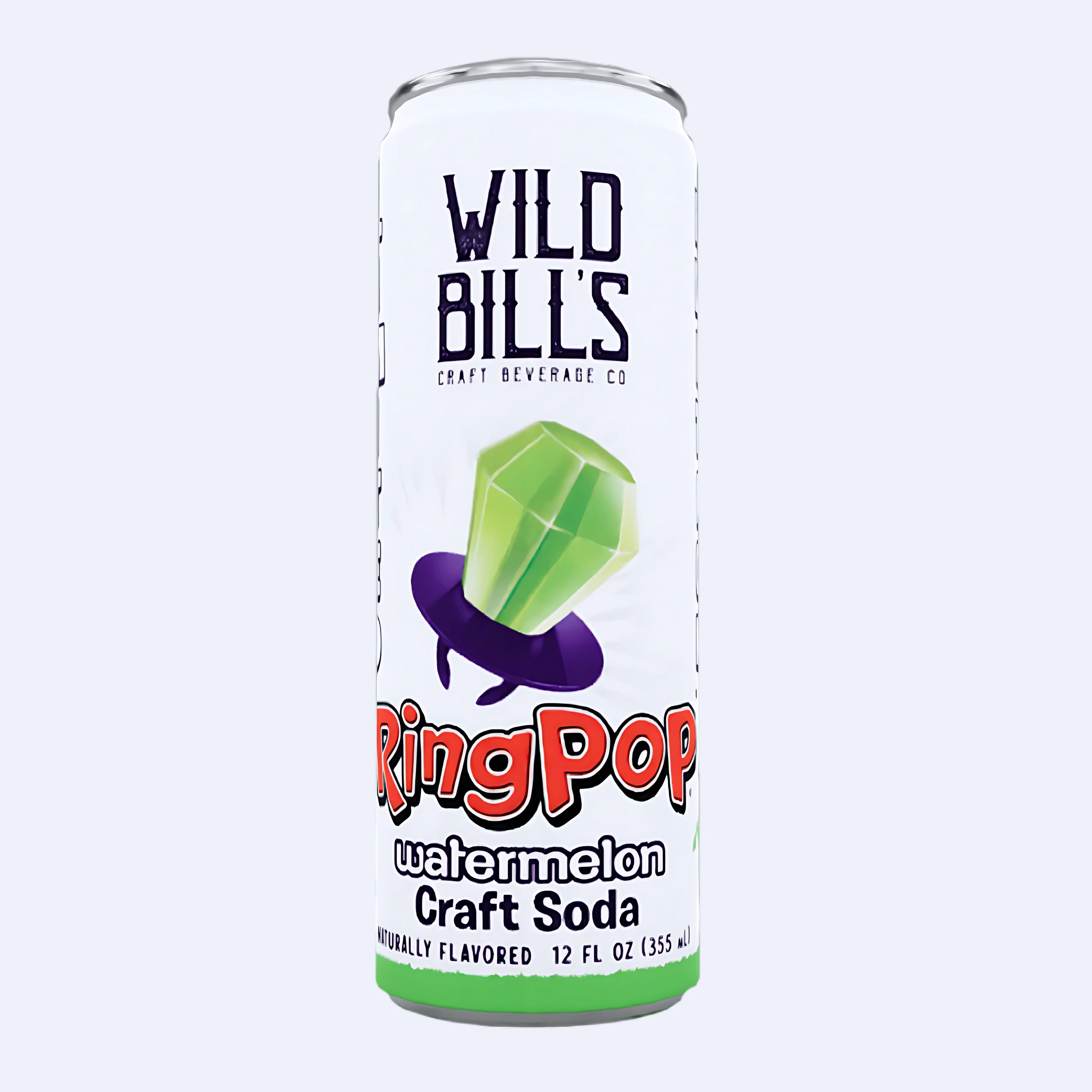 Wild Bill's Ring Pop Watermelon Soda (12 Count)