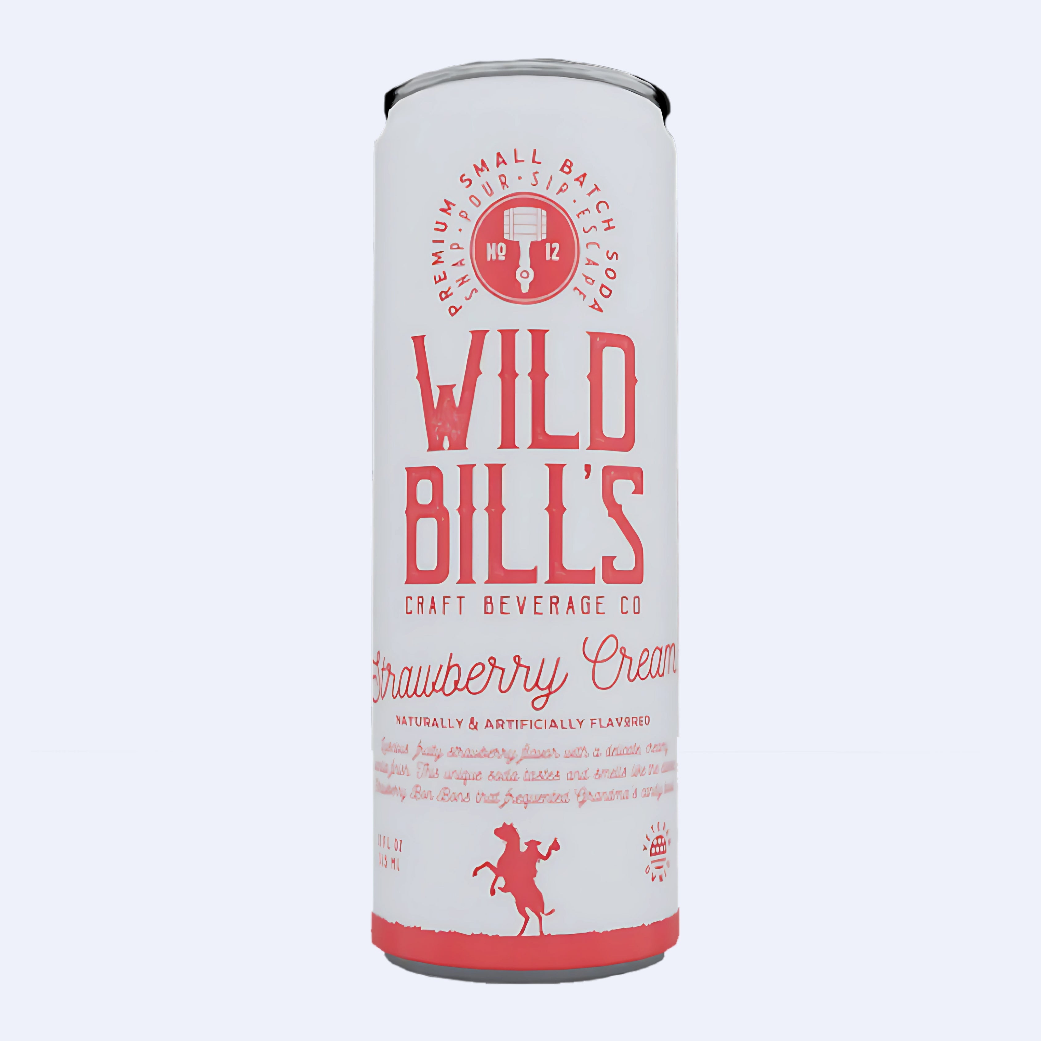 Wild Bill's Strawberry Cream Soda (12 Count)