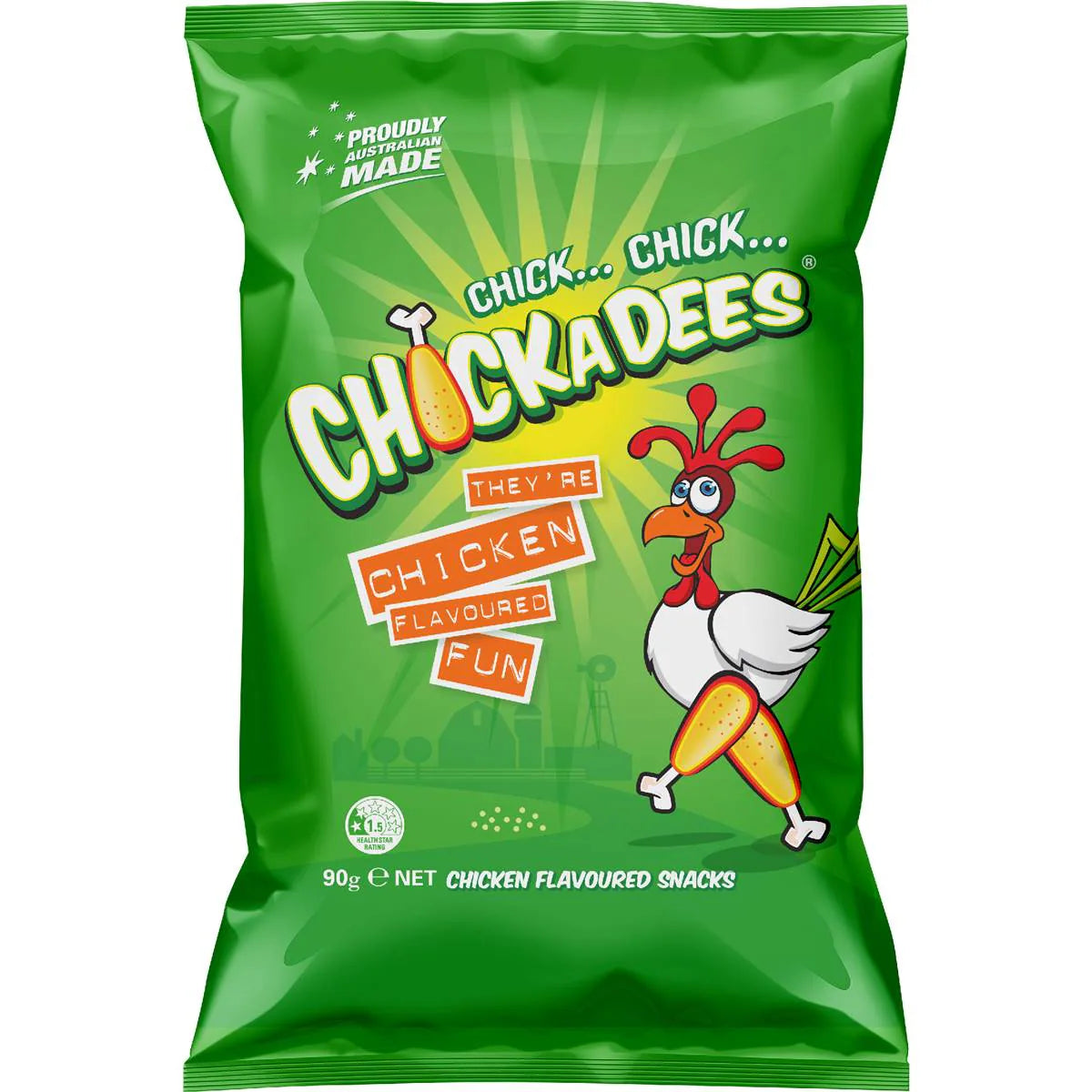 Famous Chikadees Chicken BIG BAG - AUSTRALIA (12 COUNT)