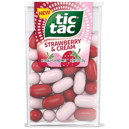 Tic Tac Strawberry & White Cream - NETHERLAND (12 count)