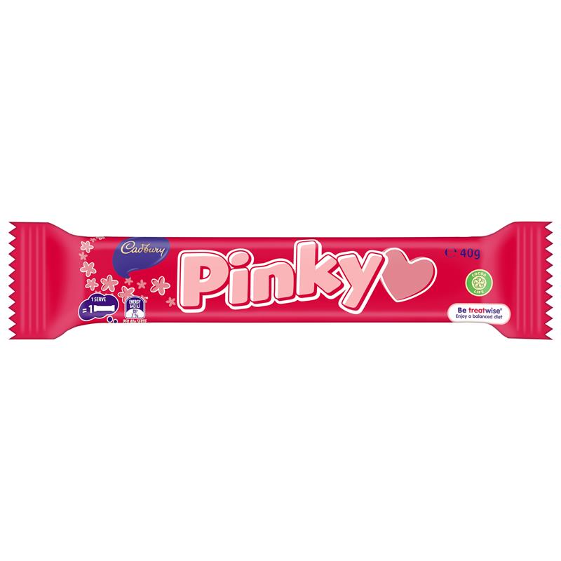 Cadbury Pinky Chocolate Bar -  AUSTRALIA (48 COUNT)