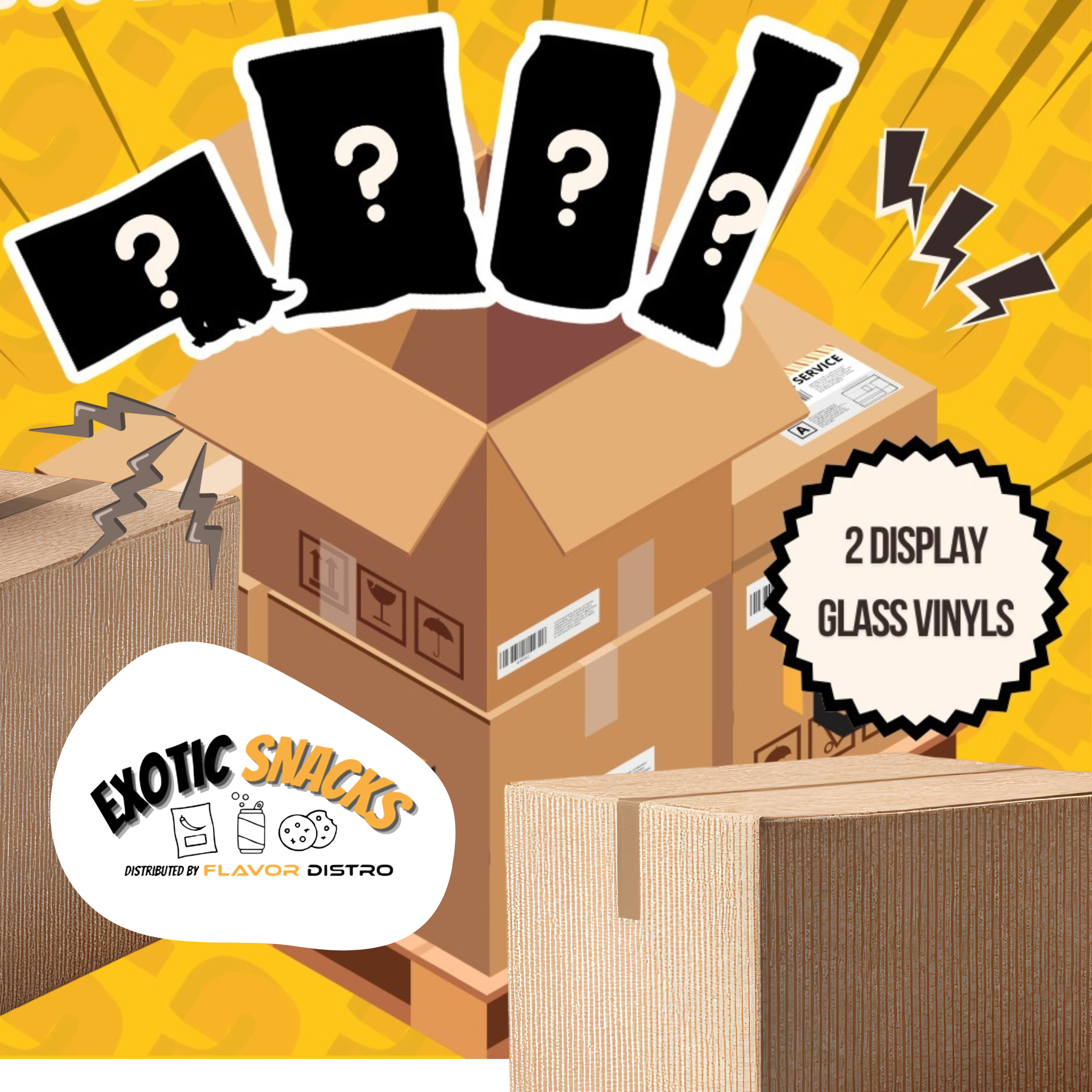 $2000 EXOTIC SNACK SHOP STORE (PACKAGE)