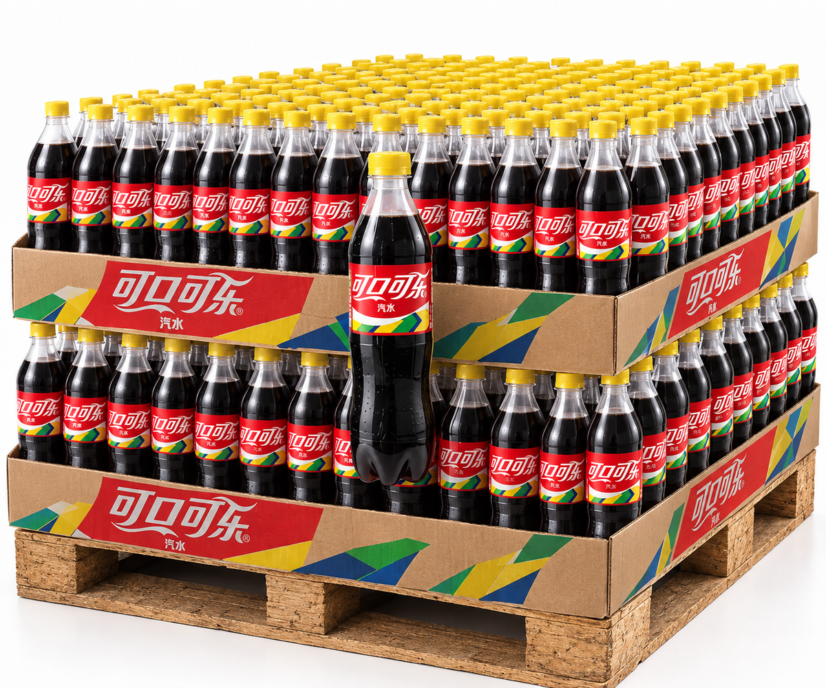 PALLET ROW - Collectors Edition Coca-Cola FIFA Original - TAIWAN (10 CASES)