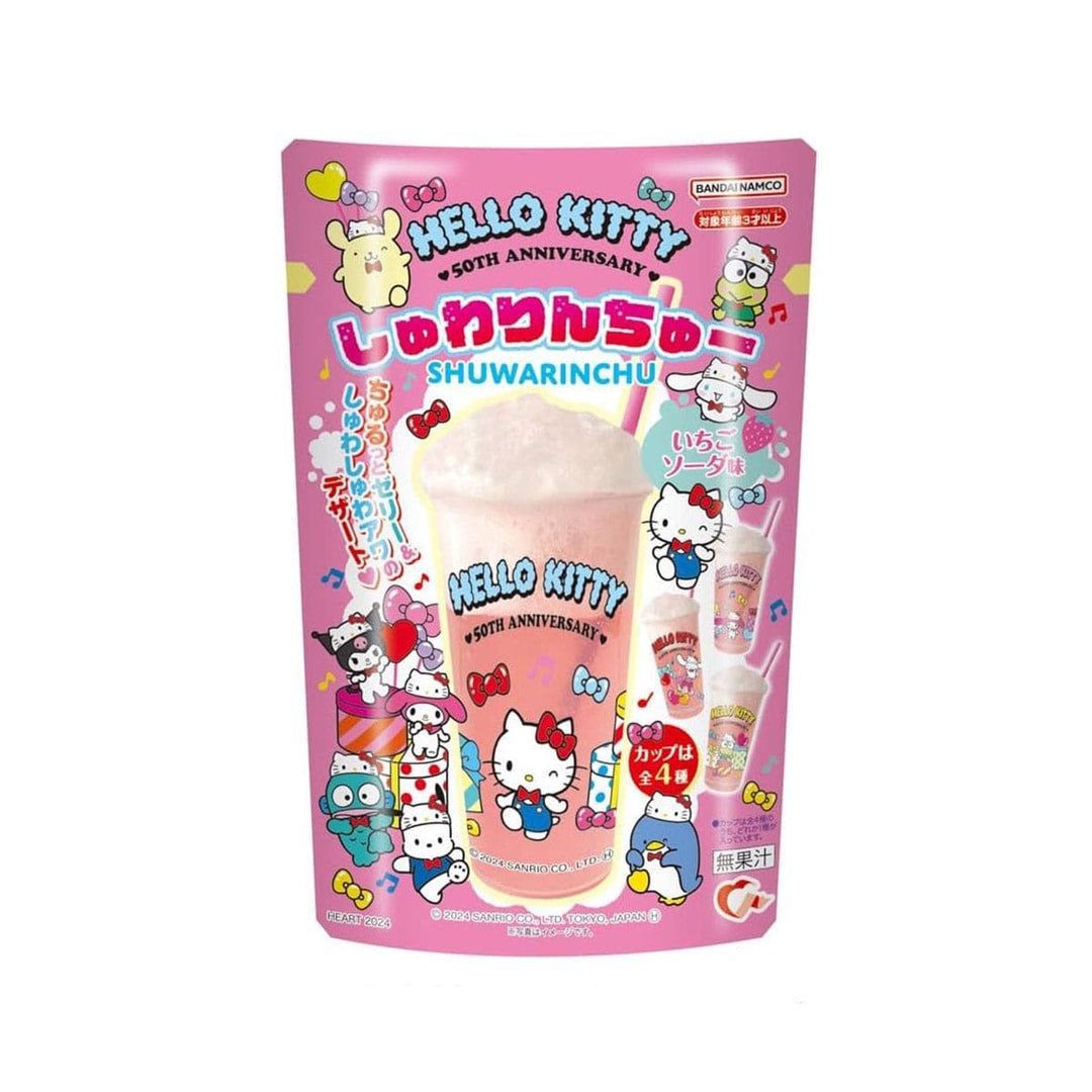 SANRIO Hello Kitty Strawberry Soda Dessert Cup - Japan (8 Count)