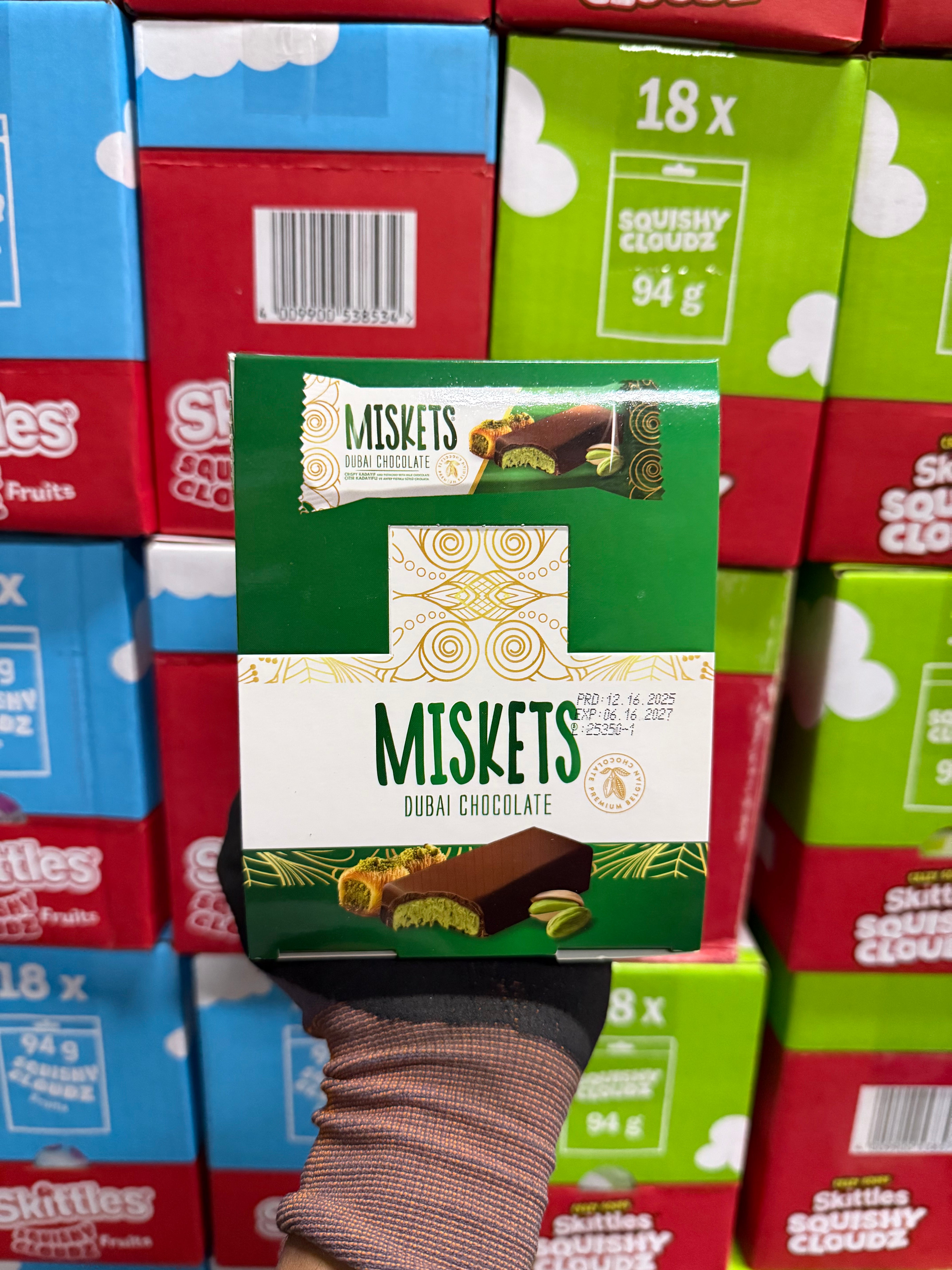 Miskets Dubai Chocolate Knaffe- TÜRKİYE (24 COUNT)