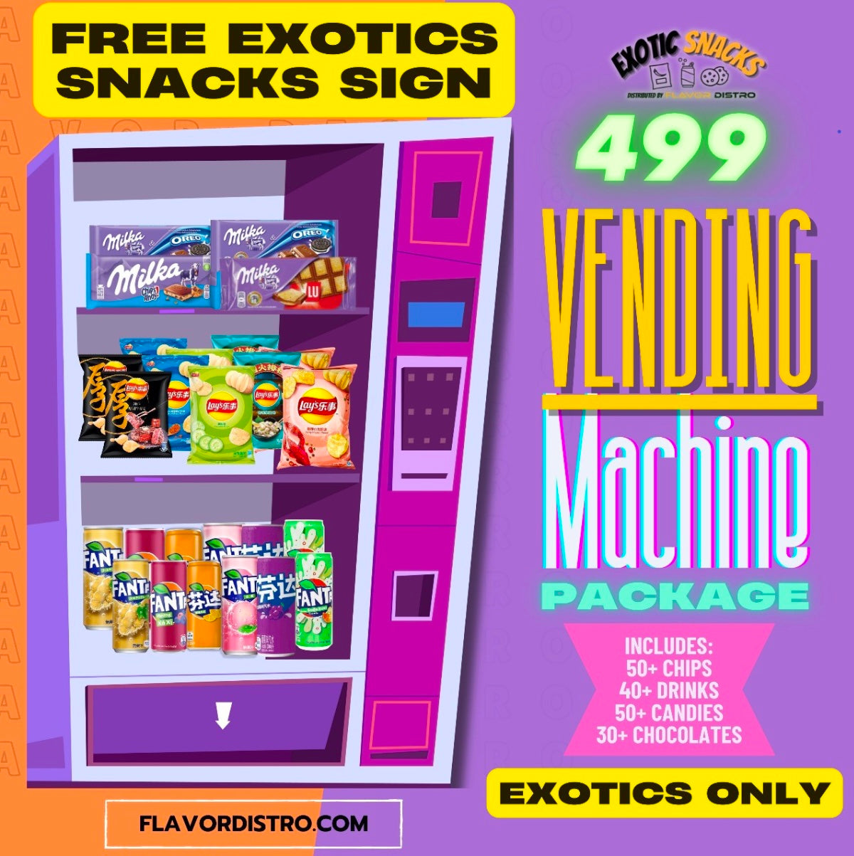 499 Vending Machine Bulk Package