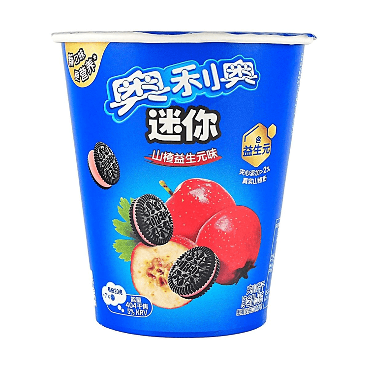 NEW Oreo Hawthorne and Apple Sauce Cream Cereal Cups - TAIWAN (24 COUNT)