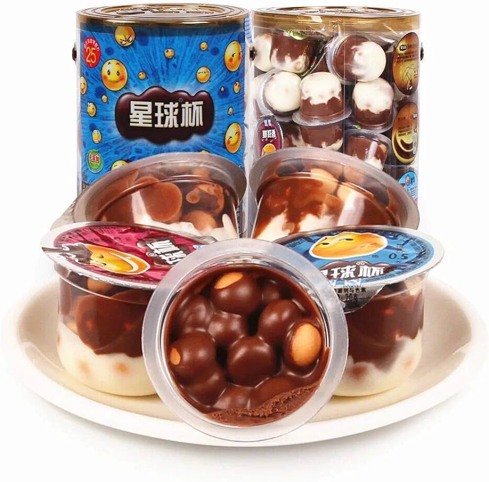 Emoji Chocolate Swirl Cup - JAPAN (50 Count)