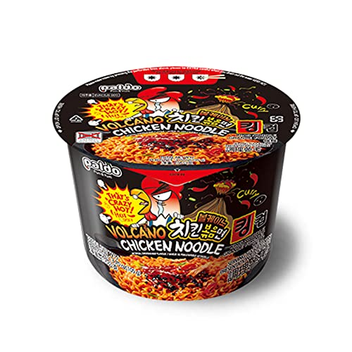 Paldo King XL Cup Volcano Chicken Noodle - KOREA (6 COUNT)