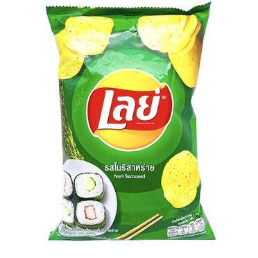 Lays Classic Nori Seaweed Big Bag - THAILAND (24 COUNT)
