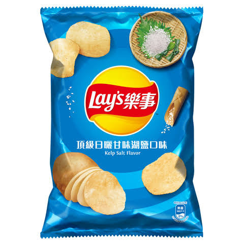 Lays KELP Salt- TAIWAN (12 Count)