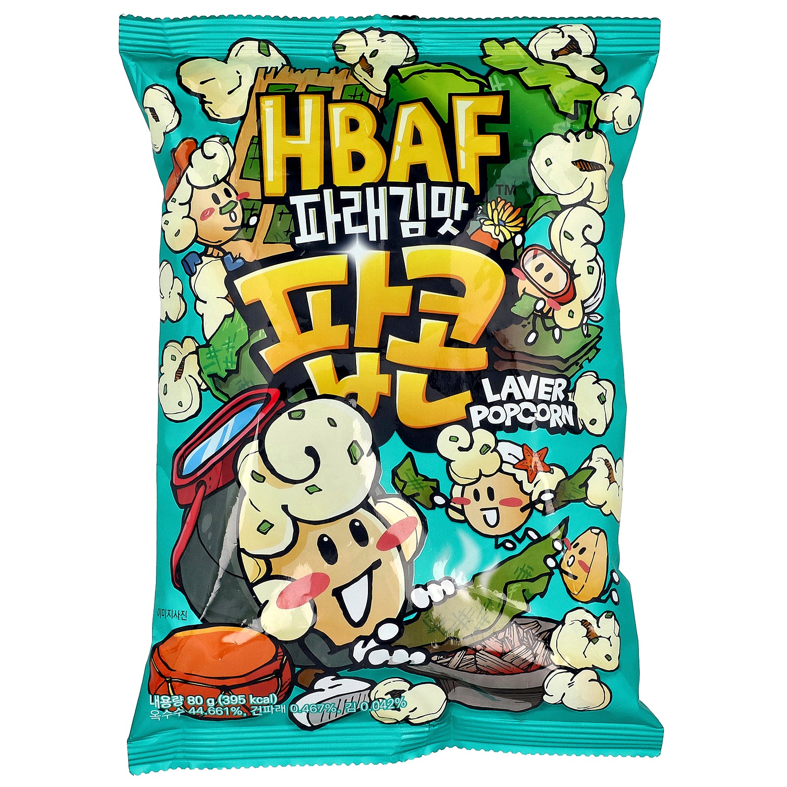 HBAF Laver Popcorn - KOREA (12 COUNT)