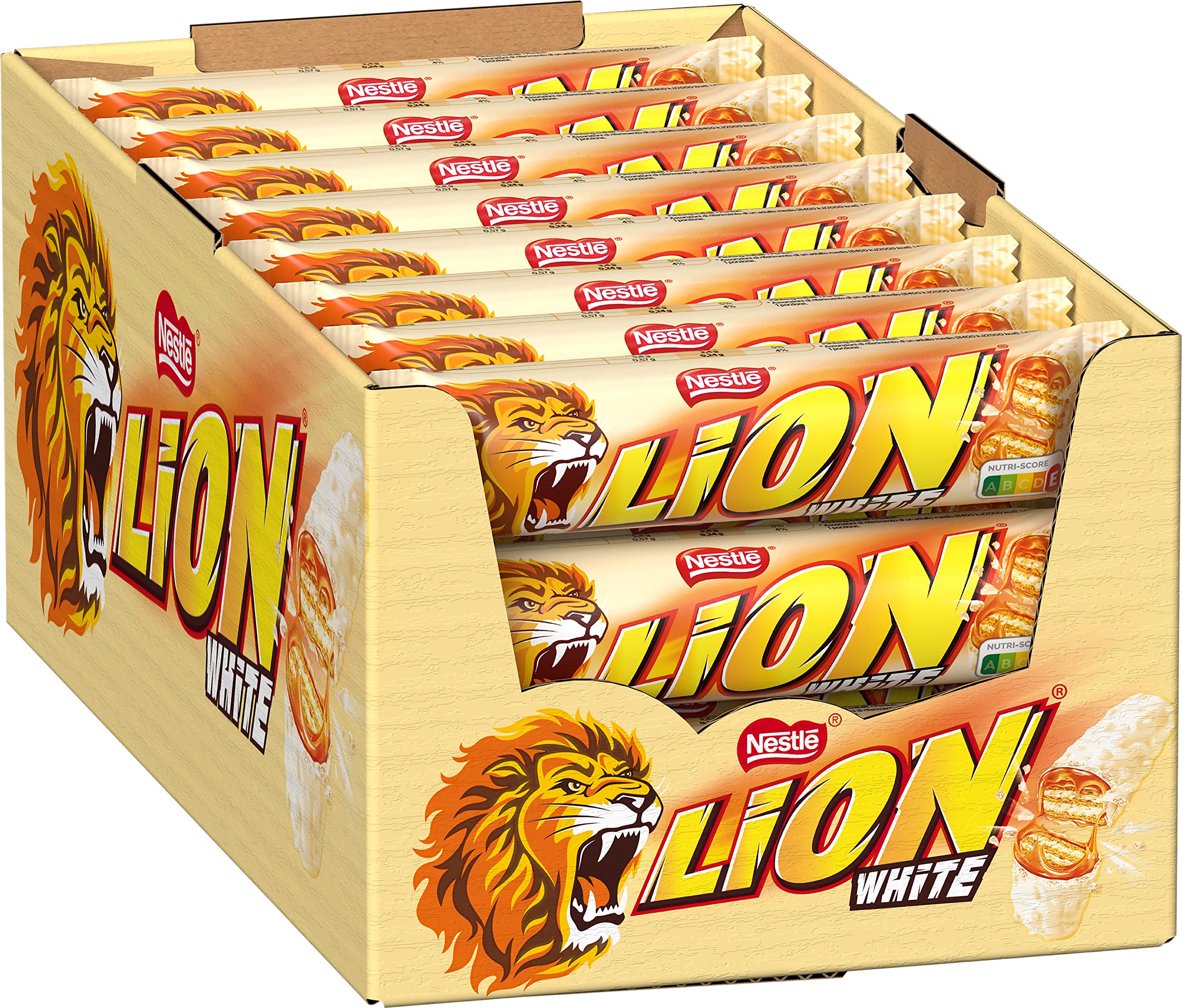 Nestle LION Great WHITE - ENGLAND (24 Count)