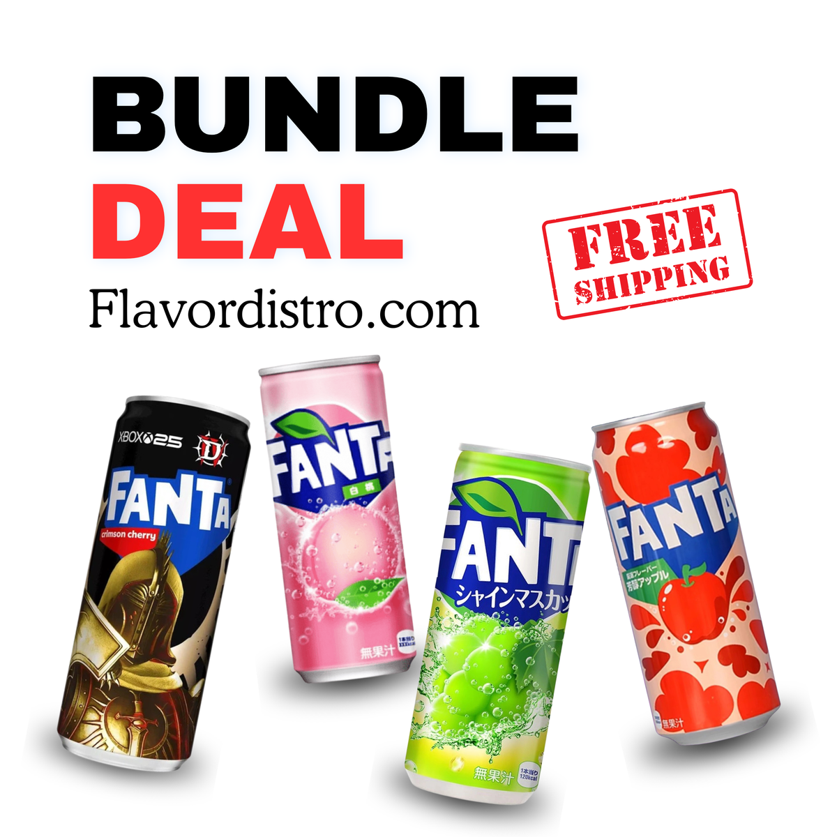 Fanta Exotic Can Bulk Deal - (96 COUNT)