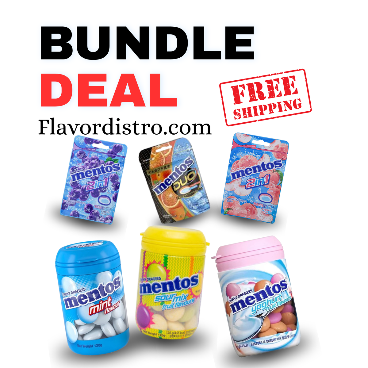 Mentos Bulk Deal - KOREA/JAPAN/TAIWAN (49 COUNT)