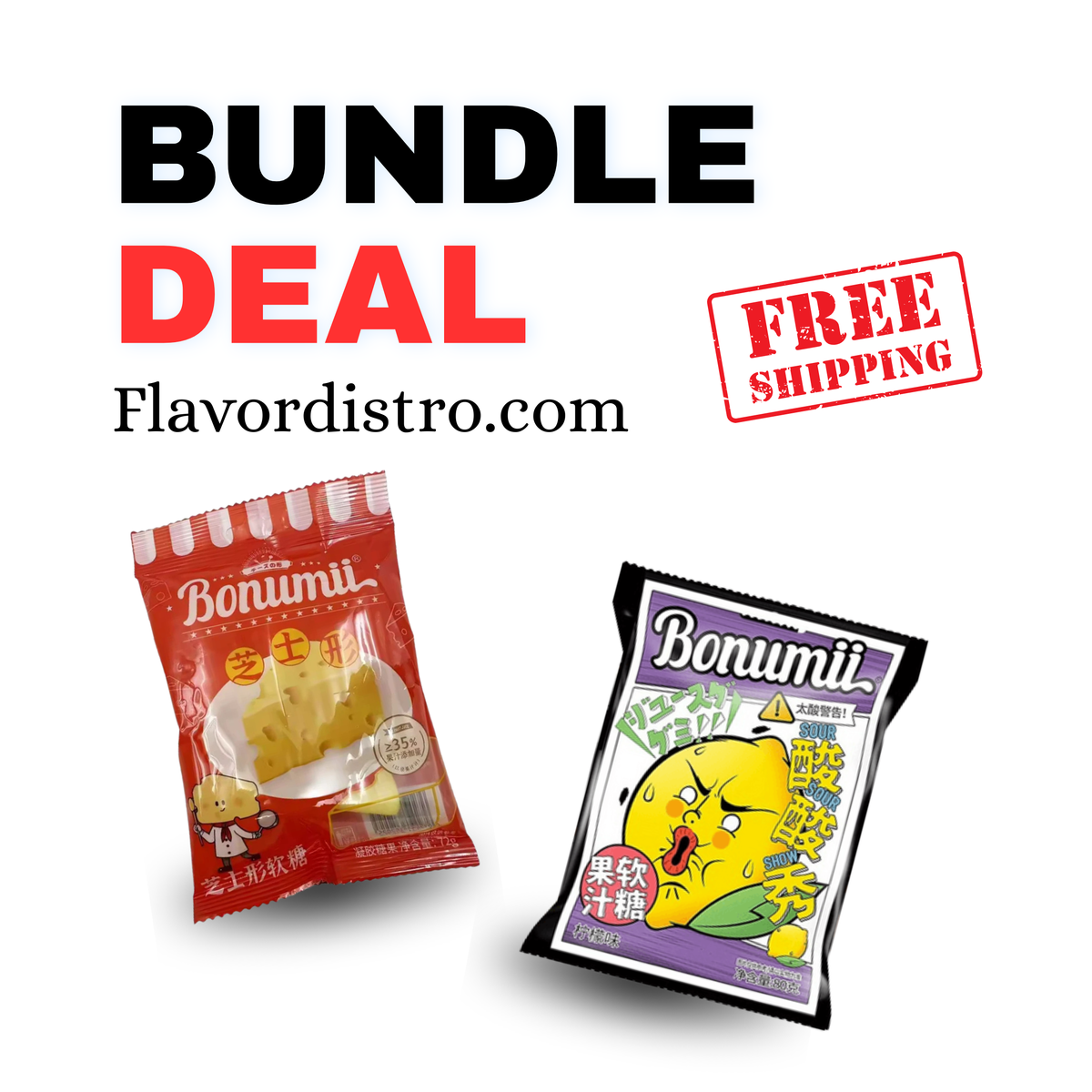 Bonumii Bulk Deal - TAIWAN (30 COUNT)