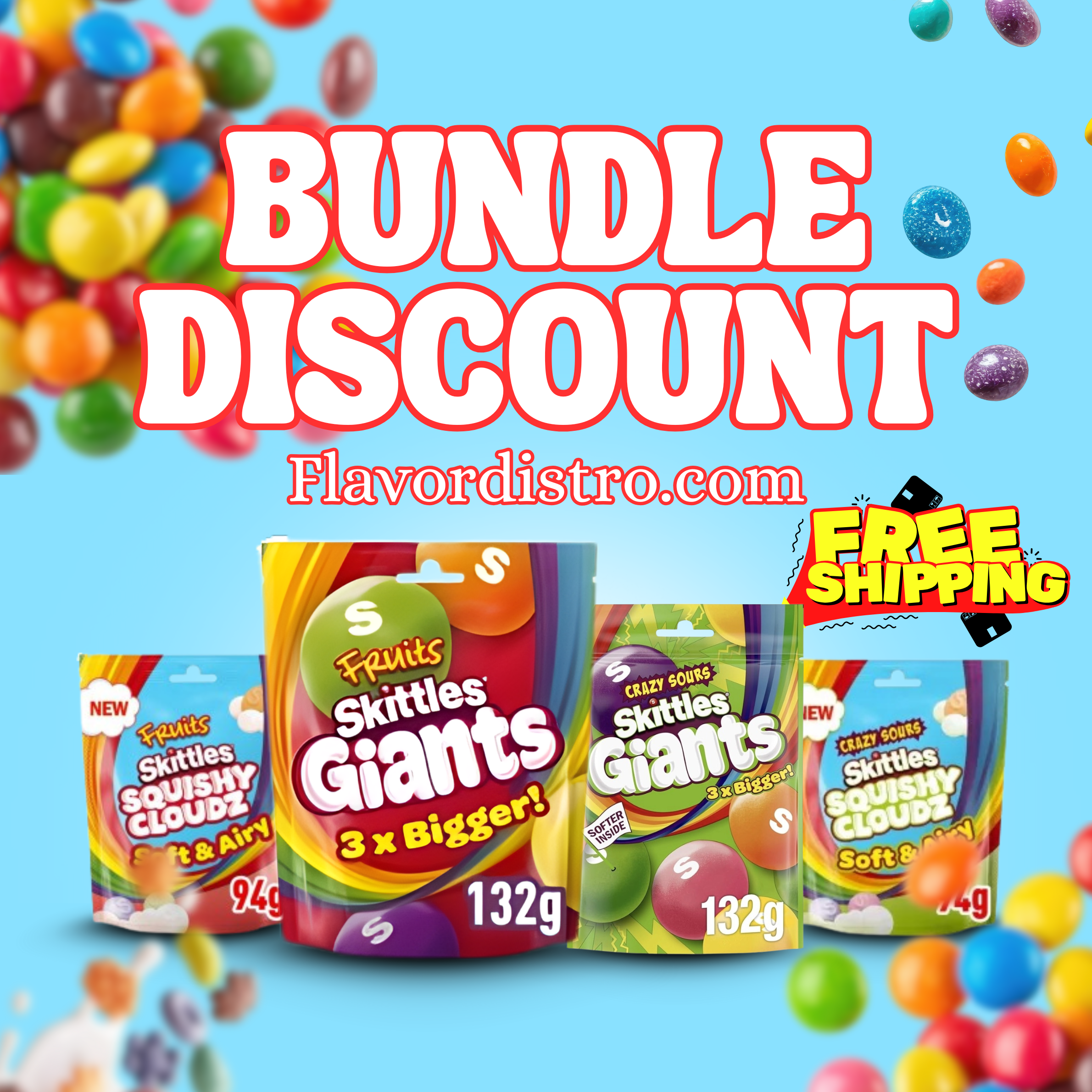 Skittles Bulk Deal - UK (24 COUNT)