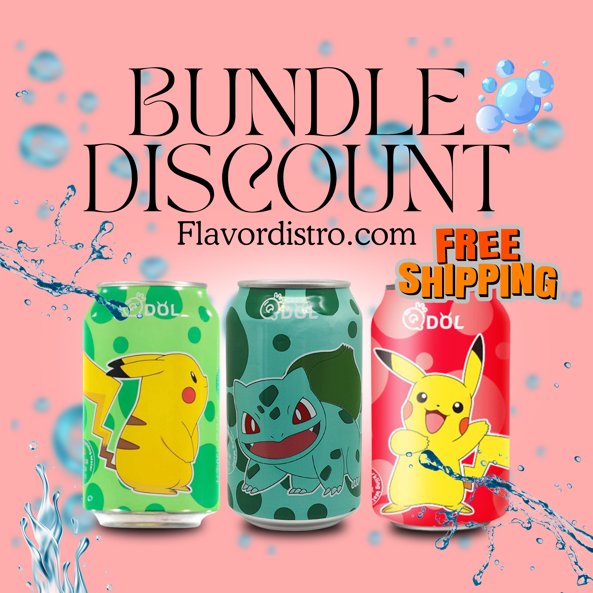 Pokemon Soda Bulk Deal - KOREA (36 COUNT)