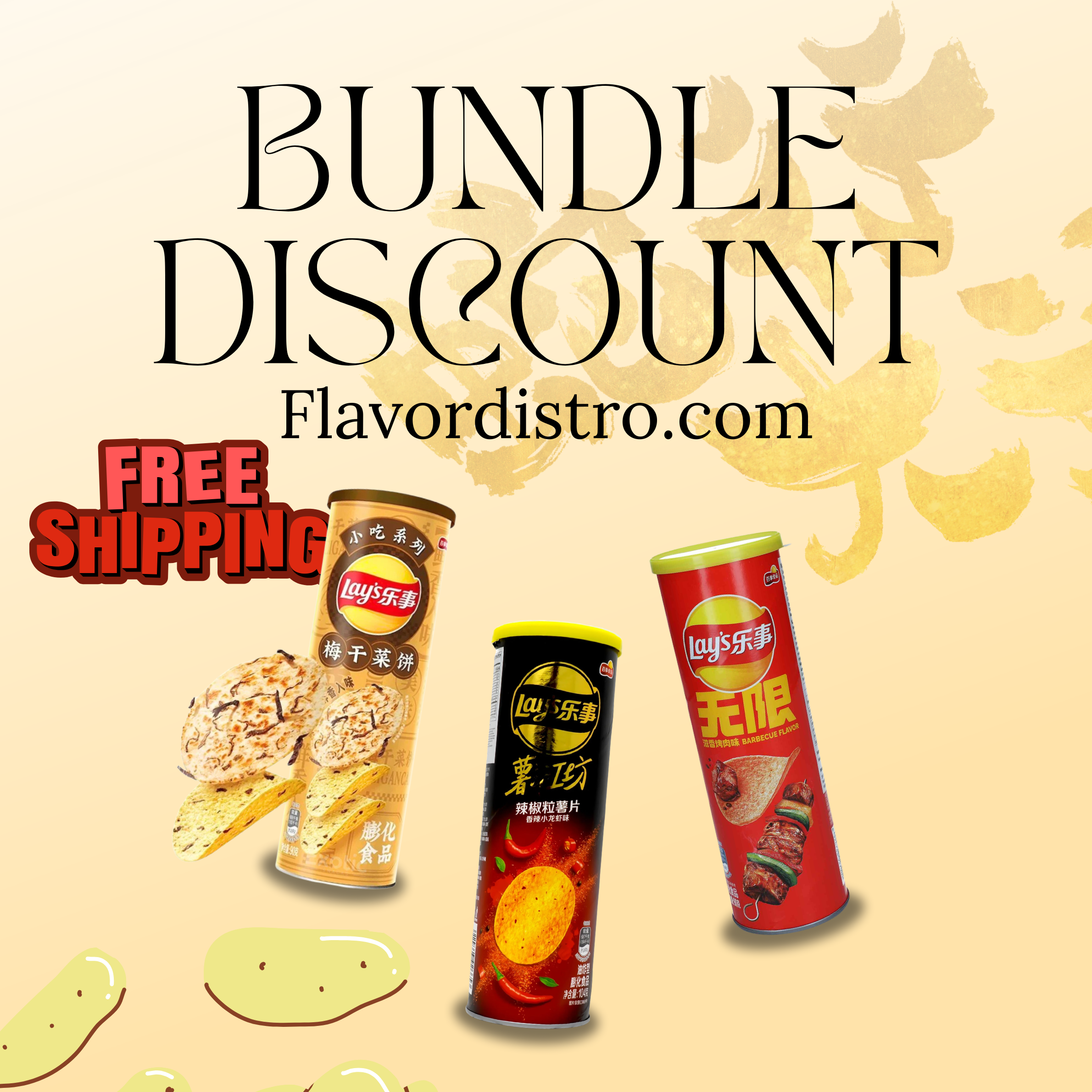 Lays Stax Bulk Deal - TAIWAN (72 COUNT)