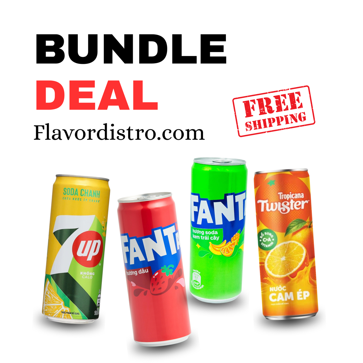 FRUITY Vietnamese Drinks Bulk Deal -  VIETNAM (48 COUNT)