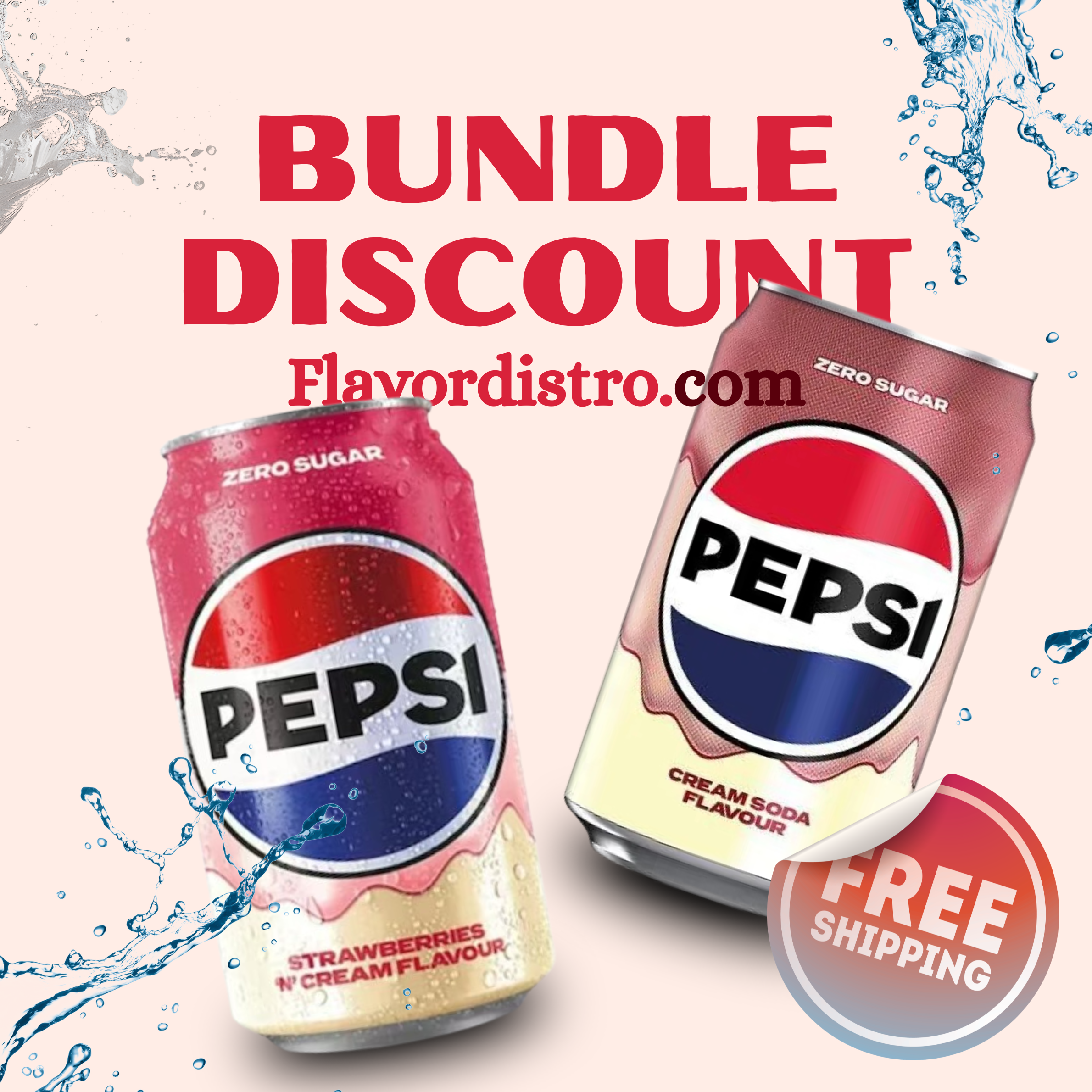 NEW Pepsi Milkshake Bulk Deal - UNITED KINGDOM/TAIWAN (48 COUNT)