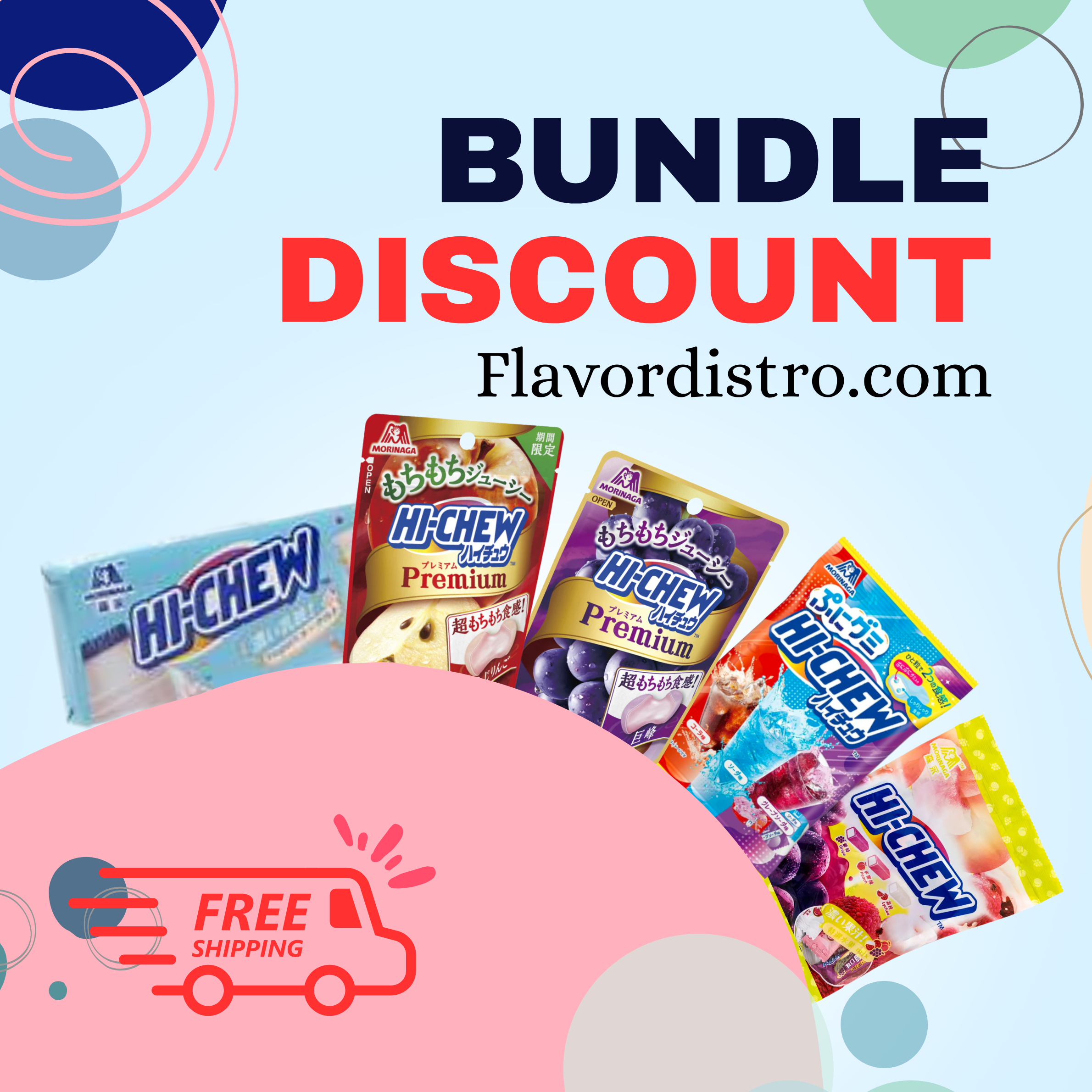 Hi-CHEW Bulk Deal - JAPAN (60 COUNT)