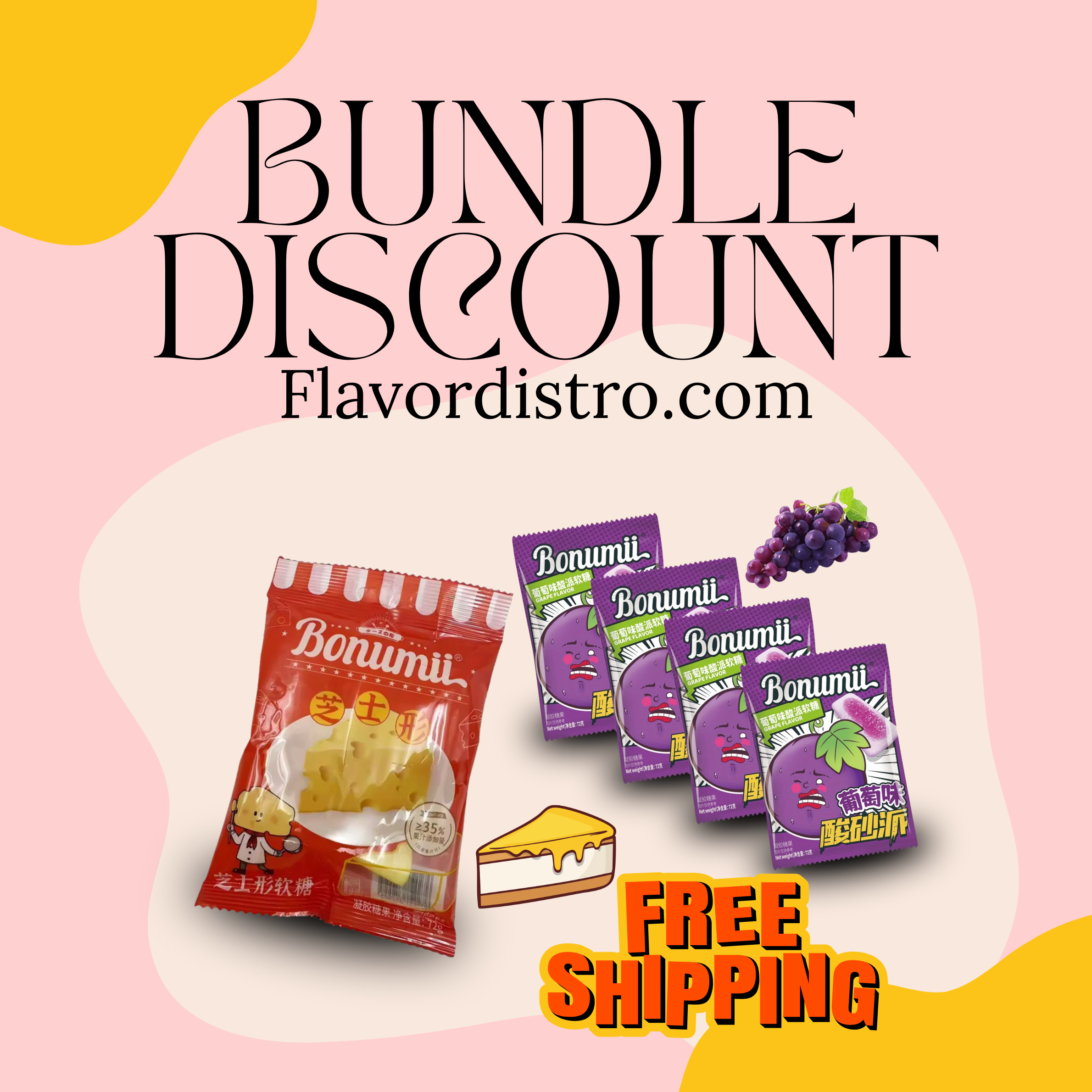 Bonumii Bulk Deal - TAIWAN (20 COUNT)